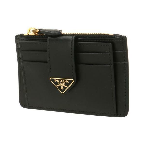 Prada Saffiano Card Holder Black